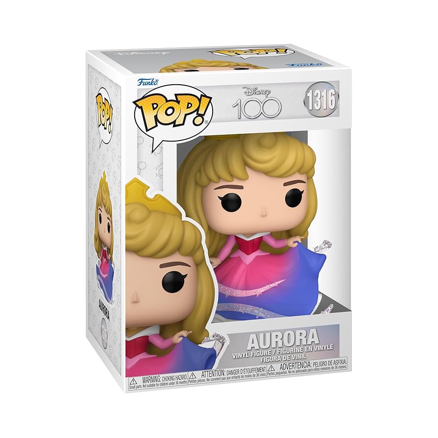 Amazon.com: Funko POP! Disney: Disney 100 - Aurora